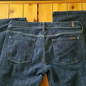 7 for all mankind  jeans. 34" inseam